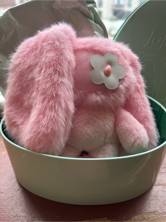 Cj hendry Accessories - JuJu Pink Easter Bunny Bag Charm Keychain Rare Collectible- Boo